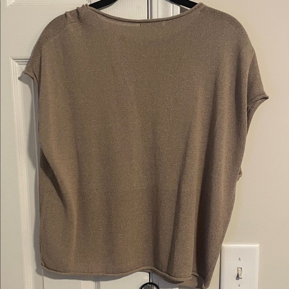 Z Supply Tan Wide Leg Pants & Top Set - Picture 5 of 9